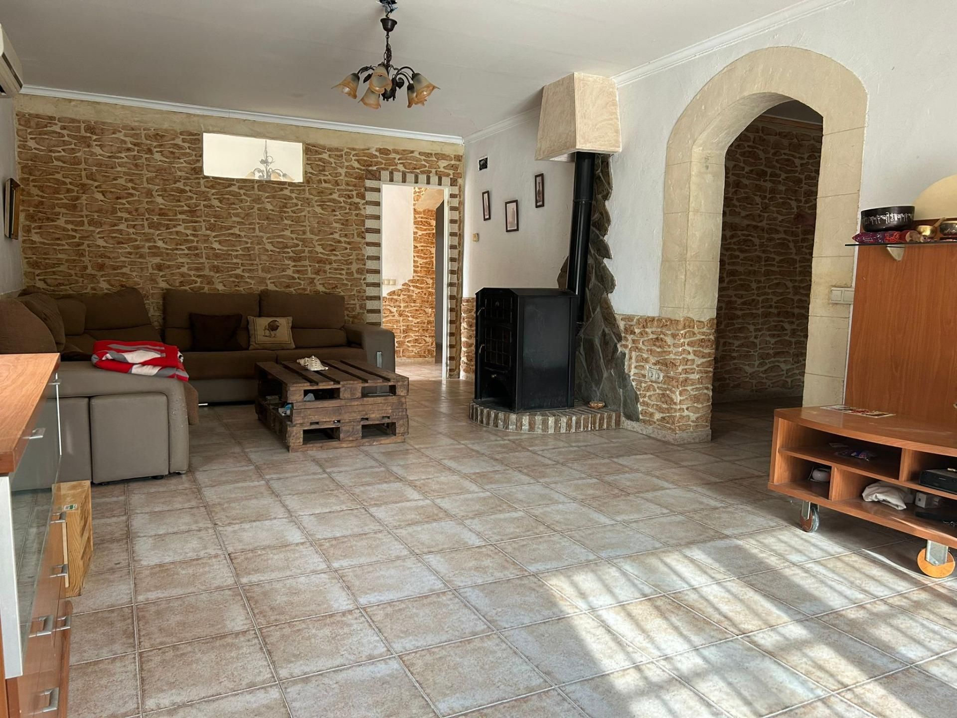 Living room of House or chalet for sale in Elche / Elx  with Air Conditioner, Heating and Private garden