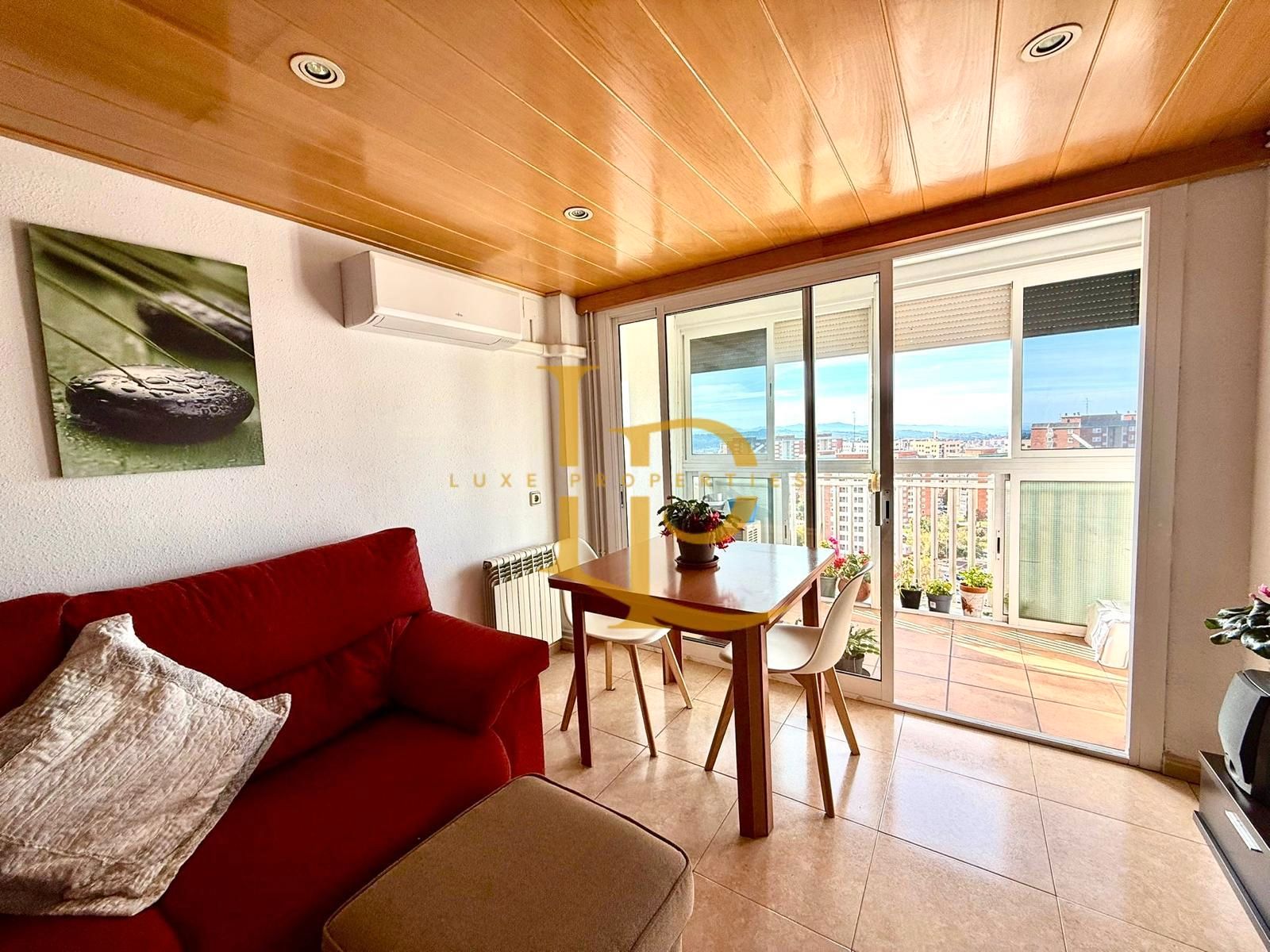 Balcony of Flat for sale in Terrassa  with Air Conditioner, Heating and Washing machine