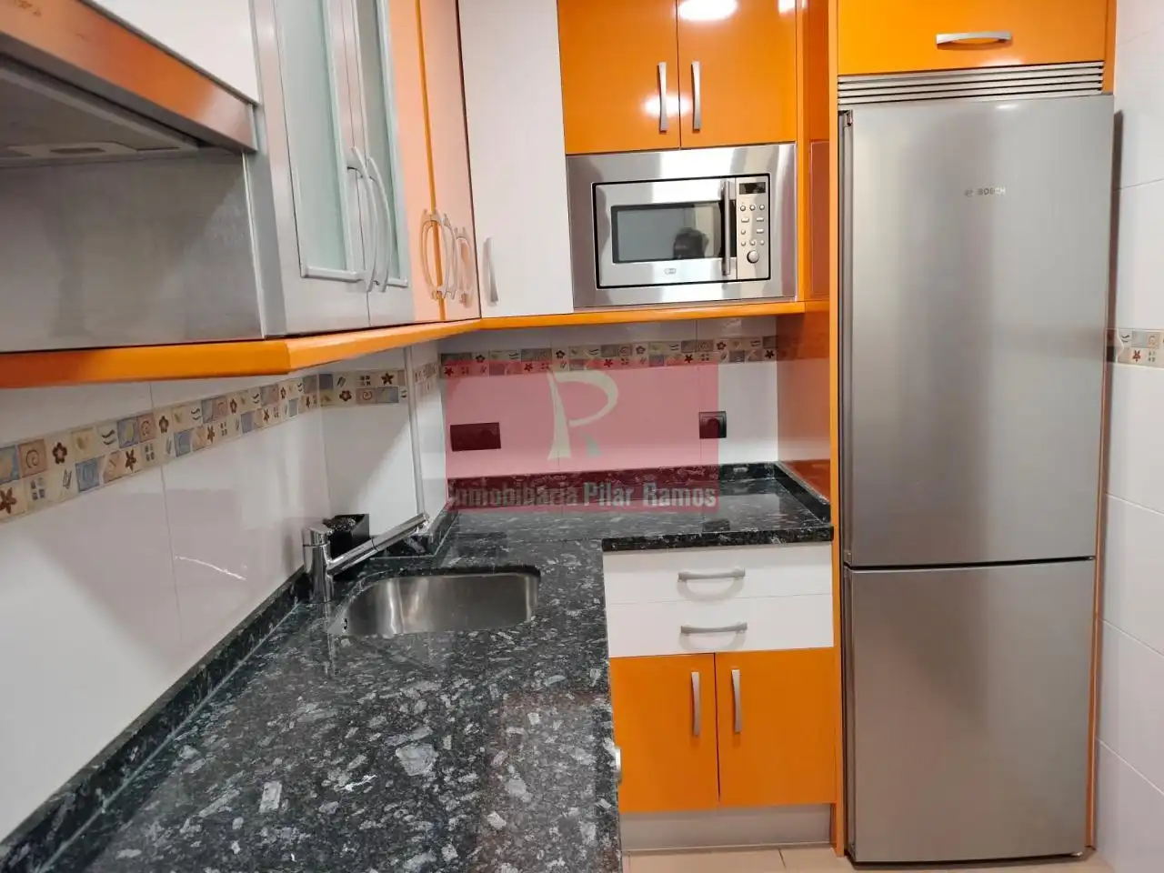 Cocina de Apartamento de alquiler en León Capital  con Calefacción, Parquet y Amueblado
