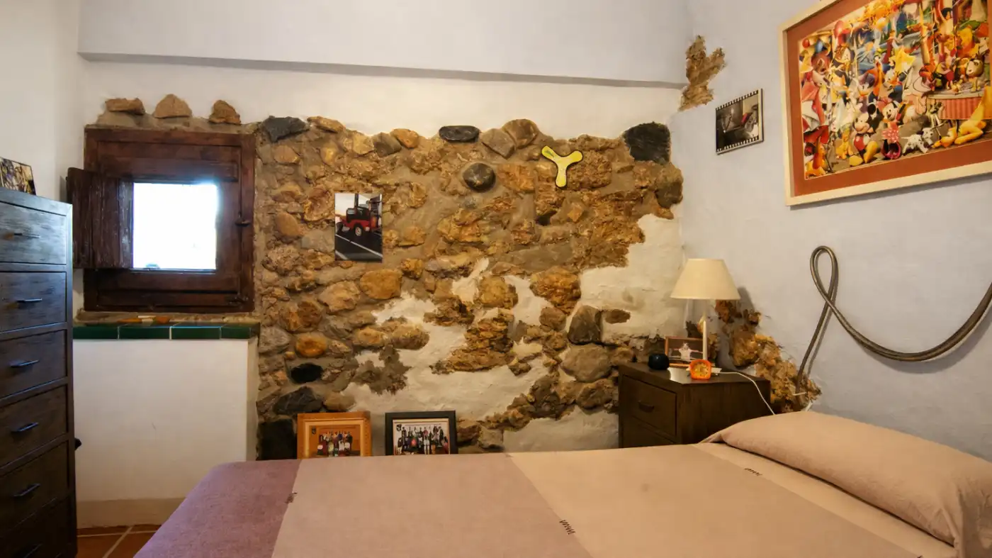 Dormitori de Casa adosada en venda en Garcia amb Aire condicionat, Calefacció i Terrassa