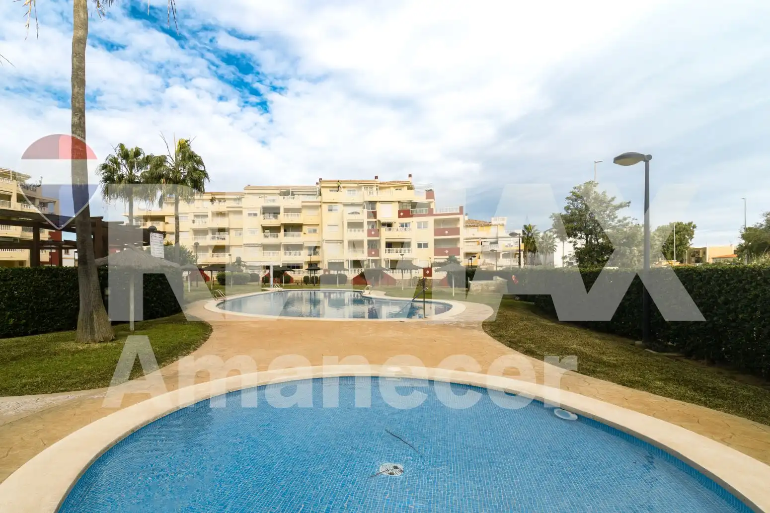 Swimming pool of Attic for sale in Dénia  with Air Conditioner, Private garden and Terrace