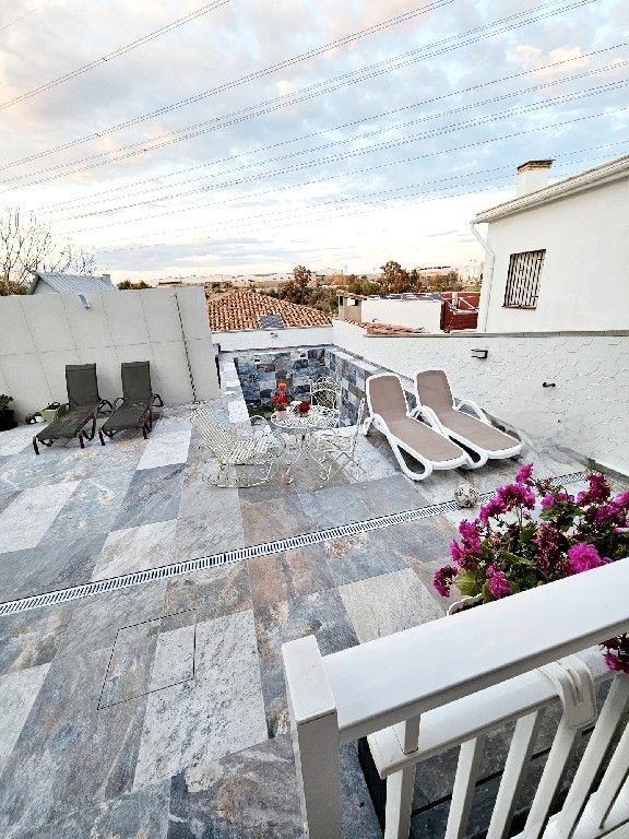 Terrassa de Casa o xalet en venda en Almazora / Almassora amb Calefacció, Parquet i Terrassa