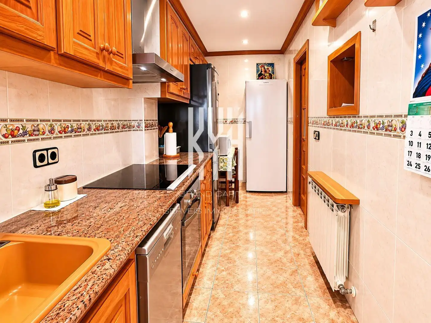Kitchen of Attic for sale in Girona  with Air Conditioner, Heating and Balcony
