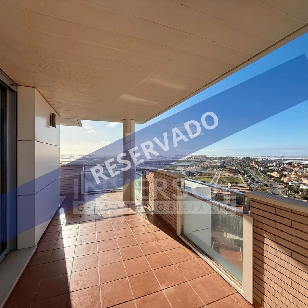 Terrasse von Wohnung zum Verkauf in El Ejido mit Klimaanlage, Heizung und Terrasse