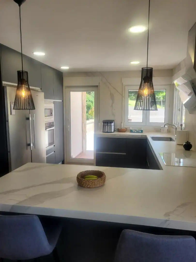 Kitchen of Houses for sale in Otero de Herreros  with Air Conditioner, Heating and Private garden