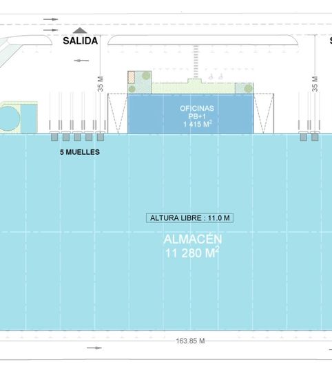 Foto 2 von Fabrikhallen zur Miete in Zona Franca - Port, Barcelona Capital