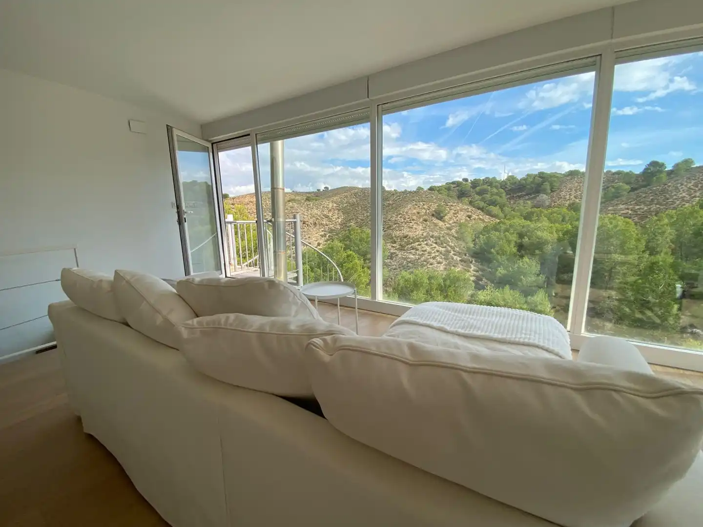 Wohnzimmer von Dachboden zum Verkauf in Molina de Segura mit Klimaanlage, Heizung und Terrasse
