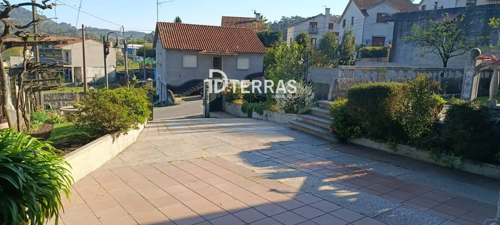Vista exterior de Casa o chalet en venta en Vilaboa con Calefacción, Jardín privado y Terraza