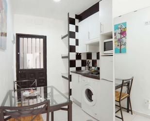 Kitchen of Study to share in  Madrid Capital  with Air Conditioner, Heating and Terrace