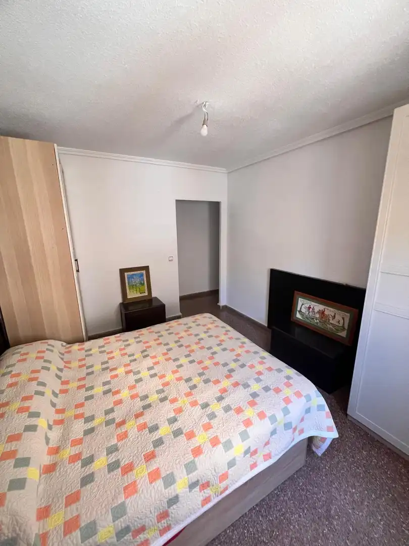 Bedroom of Flat for sale in Murcia  with Air Conditioner, Furnished and Balcony