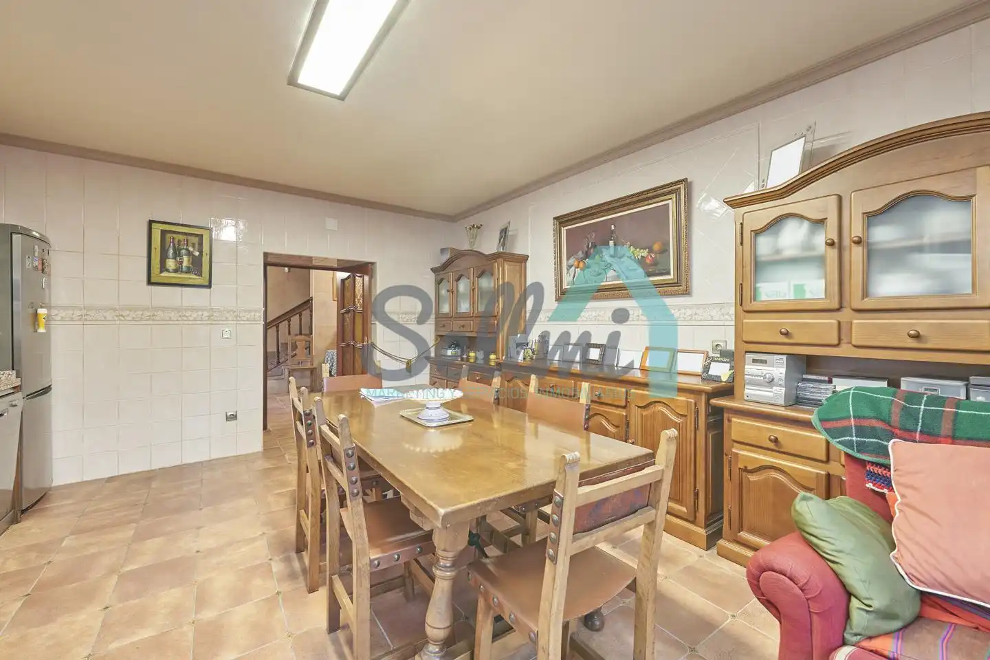 Dining room of Houses for sale in Ribera de Arriba  with Heating, Private garden and Terrace