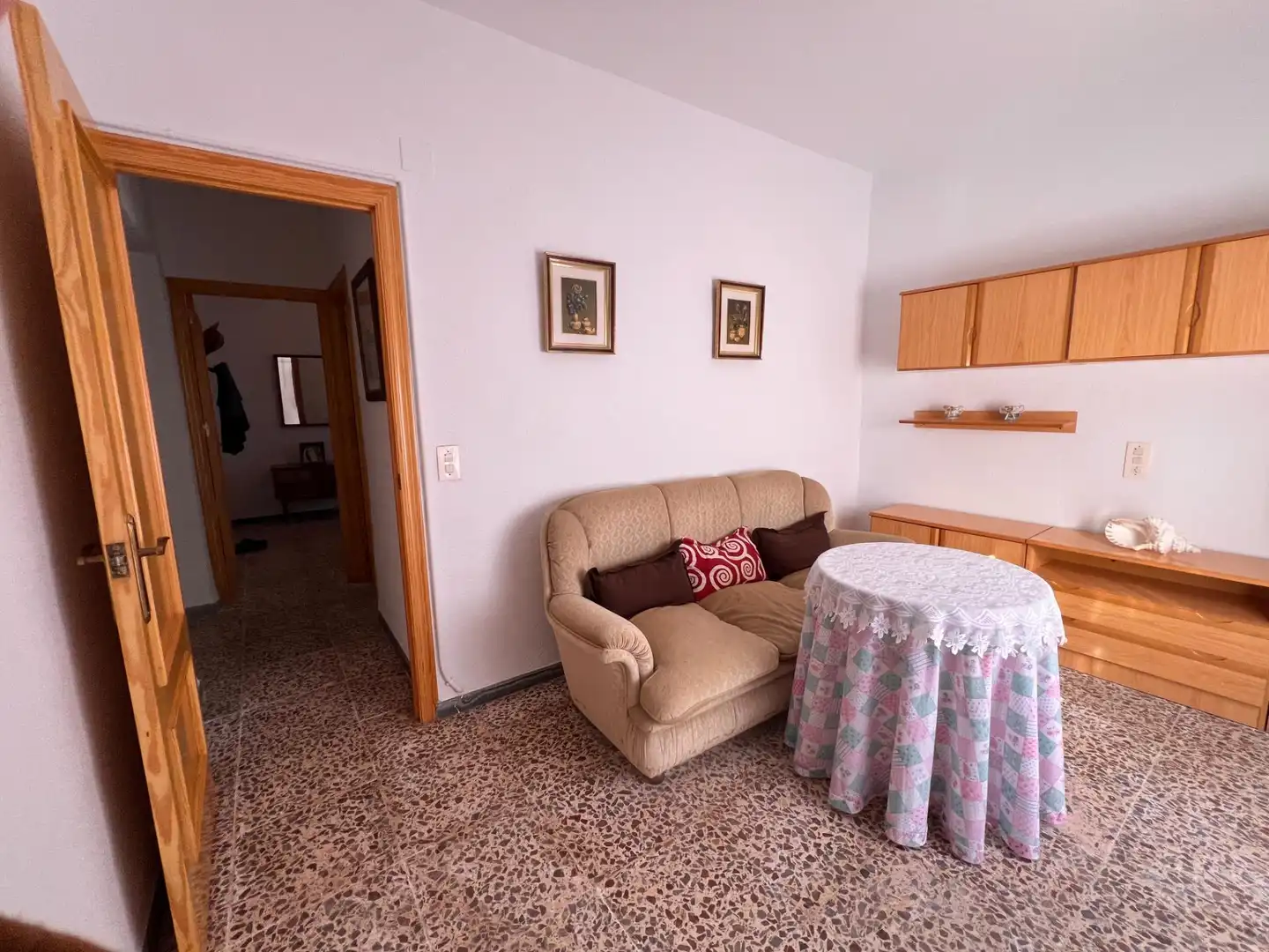 Sala d'estar de Casa o xalet en venda en Pulpí amb Jardí privat, Terrassa i Traster