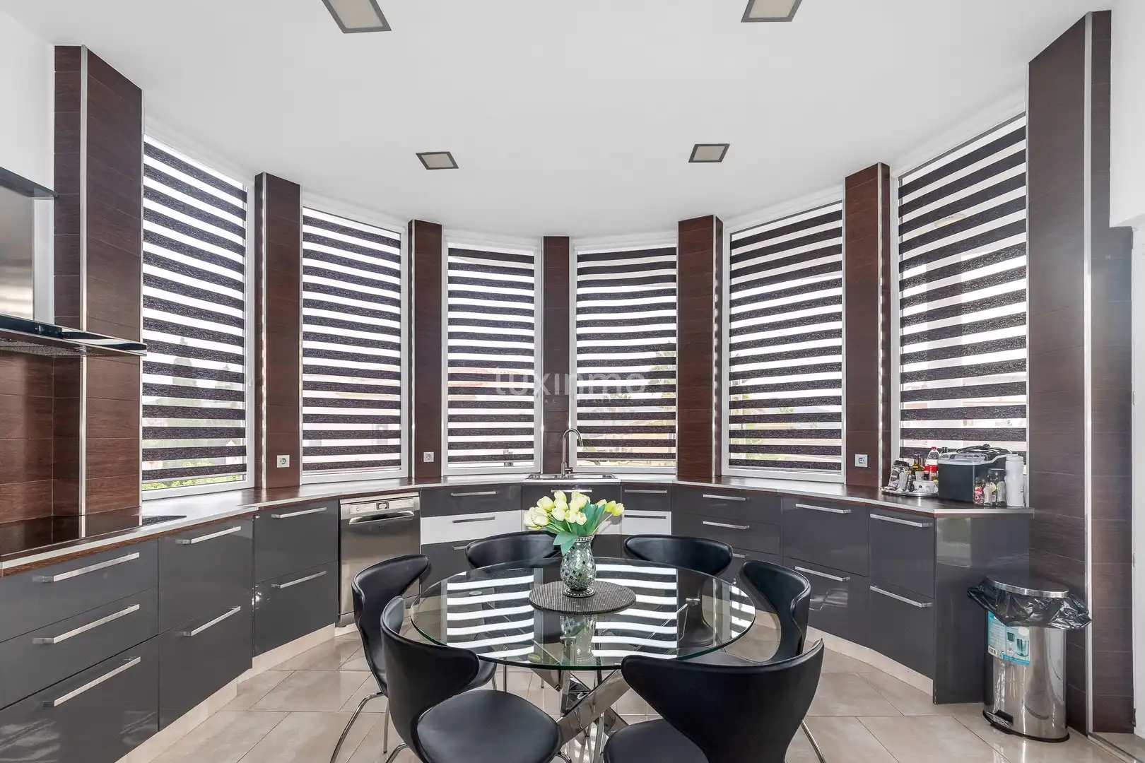 Dining room of Houses for sale in L'Alfàs del Pi  with Air Conditioner, Heating and Terrace