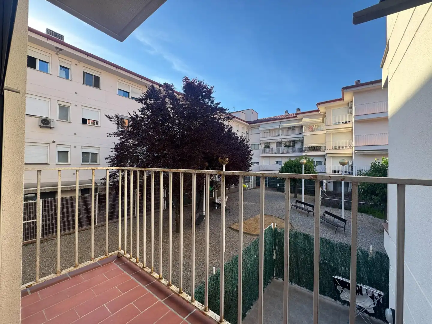 Exterior view of Flat for sale in Girona  with Air Conditioner, Heating and Storage room