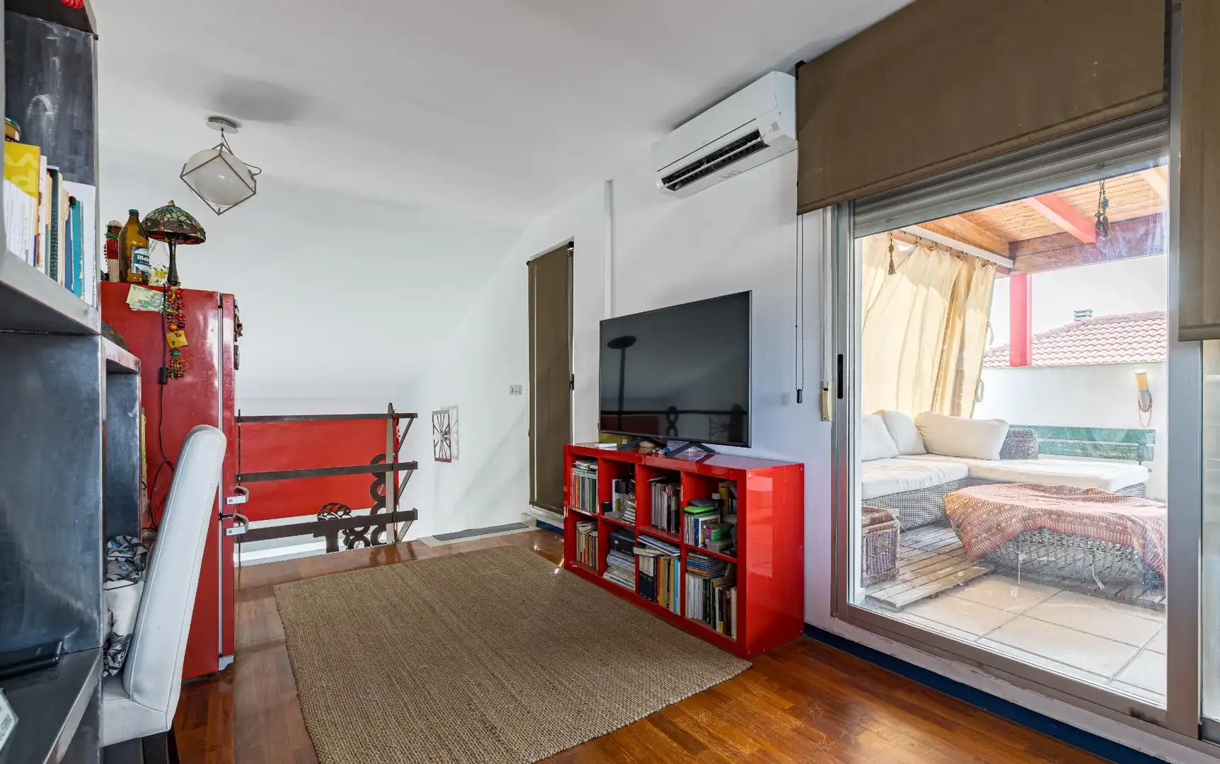 Wohnzimmer von Dachboden zum Verkauf in Murcia mit Klimaanlage, Heizung und Terrasse