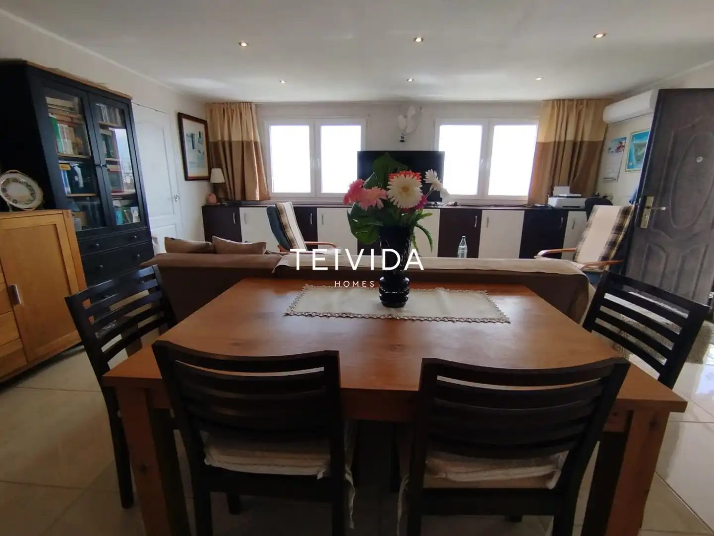 Sala de estar de Casa o chalet en venta en Arona con Aire acondicionado, Terraza y Trastero