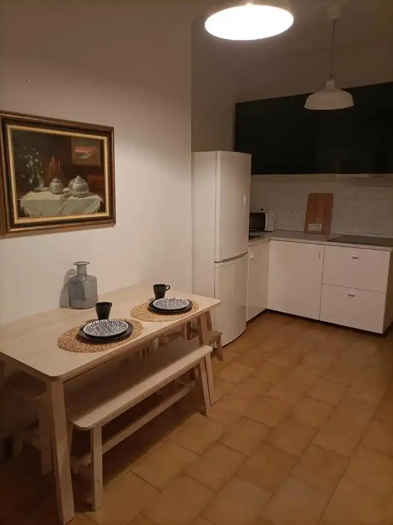 Cocina de Apartamento en venta en Moguer con Aire acondicionado, Amueblado y Microondas