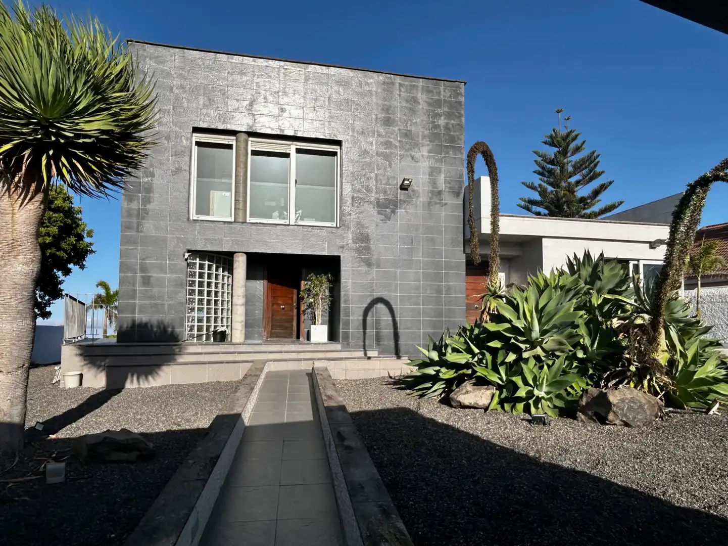 Vista exterior de Casa o chalet en venta en Santa Brígida con Aire acondicionado, Calefacción y Jardín privado