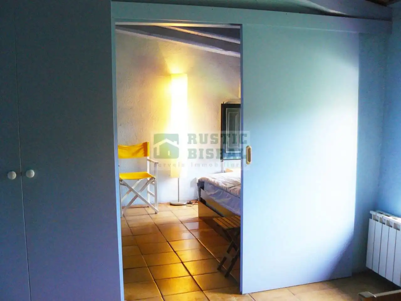 Habitación de Finca rústica de alquiler en Madremanya con Calefacción, Jardín privado y Terraza