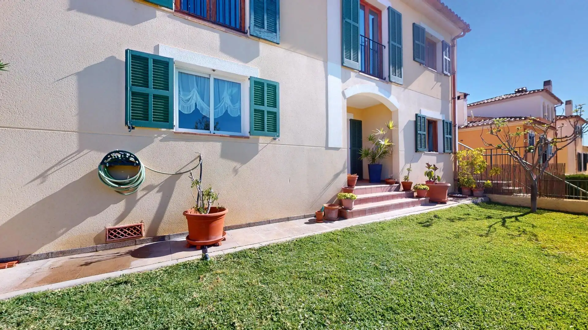 Vista exterior de Planta baja en venta en Marratxí con Aire acondicionado, Calefacción y Jardín privado