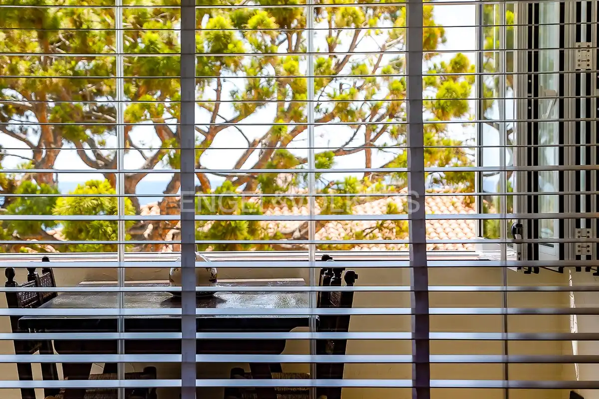 Außenansicht von Wohnung zur Miete in Sitges mit Klimaanlage, Heizung und Schwimmbad