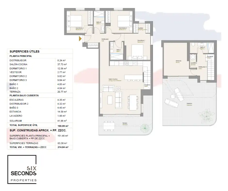 Attico con piscina in vendita a Balcón de Finestrat - Terra Marina, imagen 2