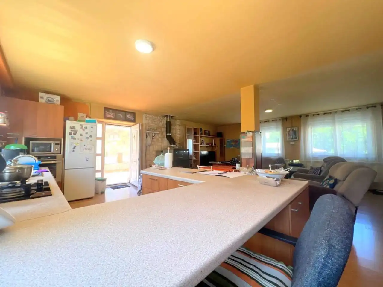 Kitchen of Houses for sale in Tubilla del Agua  with Heating, Private garden and Terrace