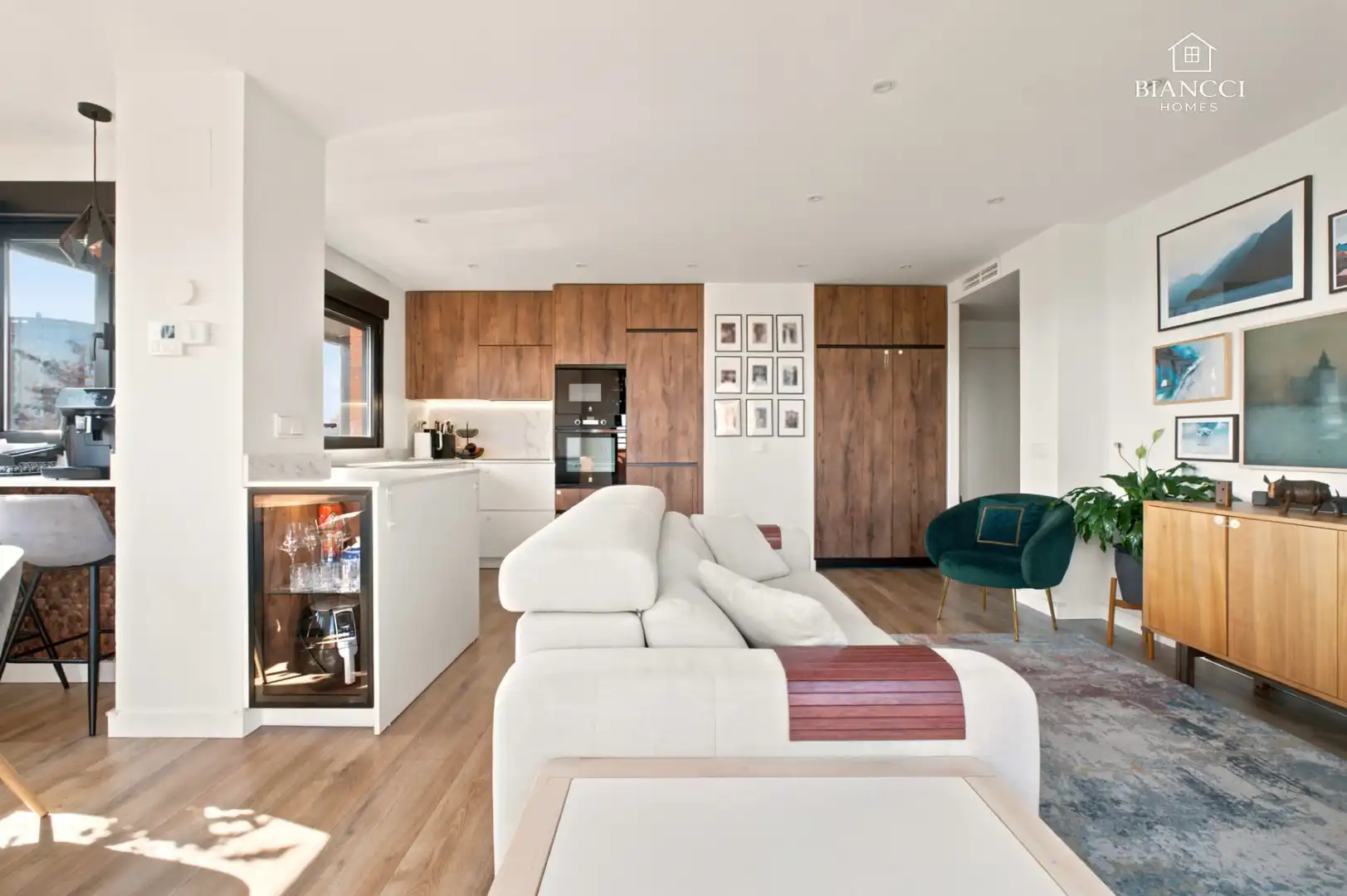 Sala d'estar de Àtic en venda en Chamartín