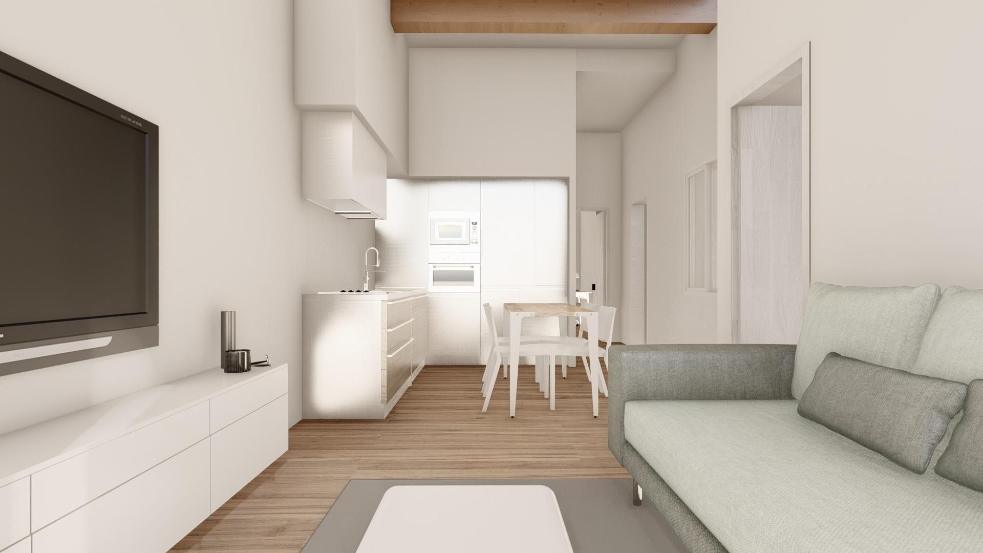 Living room of Planta baja for sale in  Cádiz Capital  with Air Conditioner and Terrace