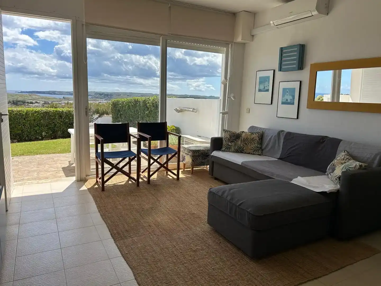 Sala d'estar de Apartament en venda en Es Mercadal amb Aire condicionat