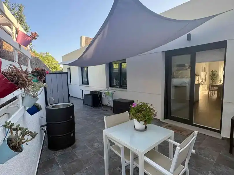 Terrace of Flat for sale in Cunit  with Air Conditioner, Private garden and Parquet flooring