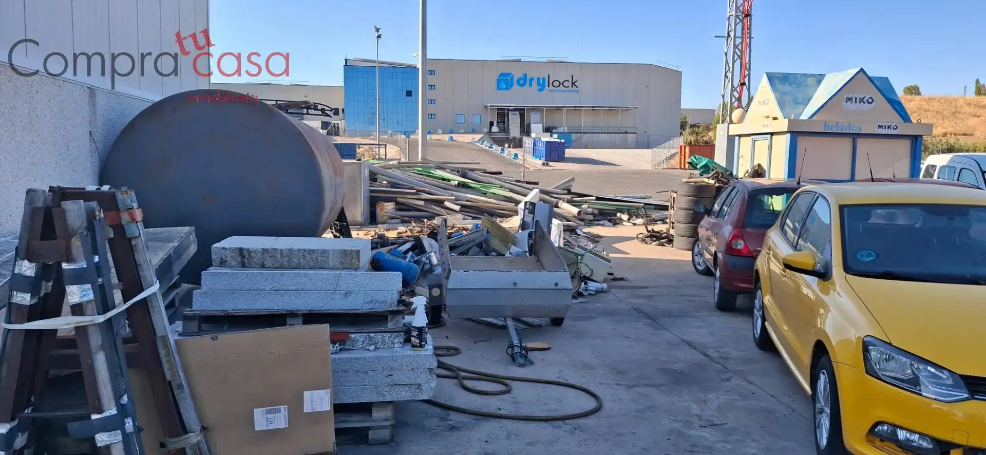 Exterior view of Industrial buildings for sale in Segovia