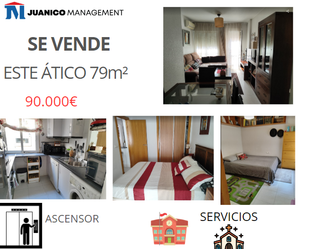Dormitori de Àtic en venda en San Javier amb Aire condicionat i Balcó