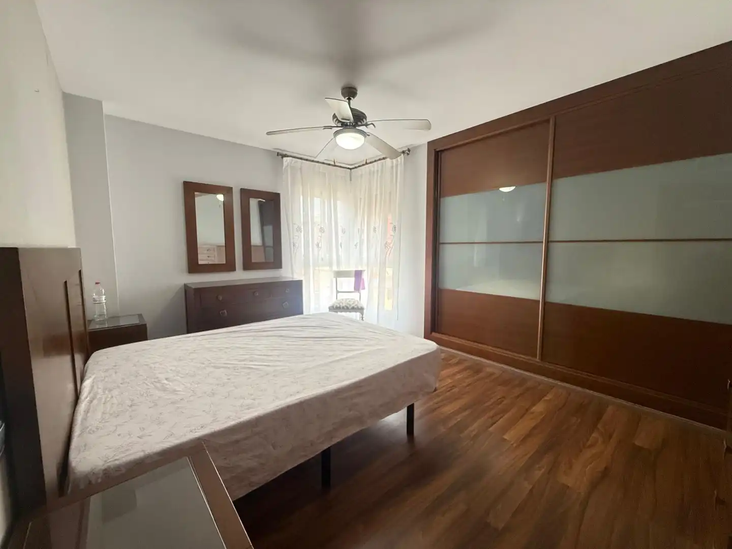 Schlafzimmer von Wohnung zur Miete in Águilas mit Klimaanlage, Parkett und Terrasse