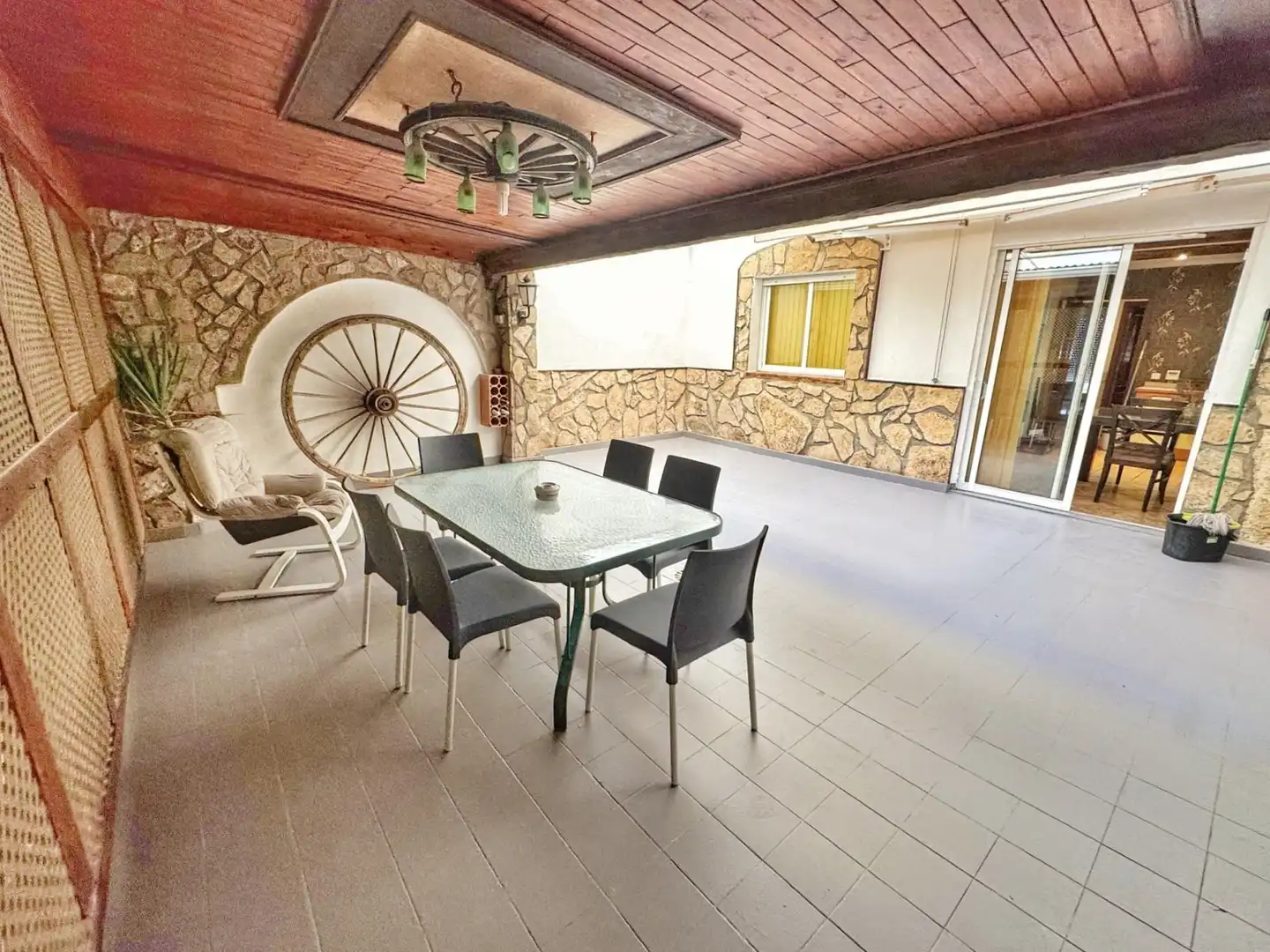 Terrasse von Wohnung zur Miete in Petrer mit Klimaanlage und Möbliert