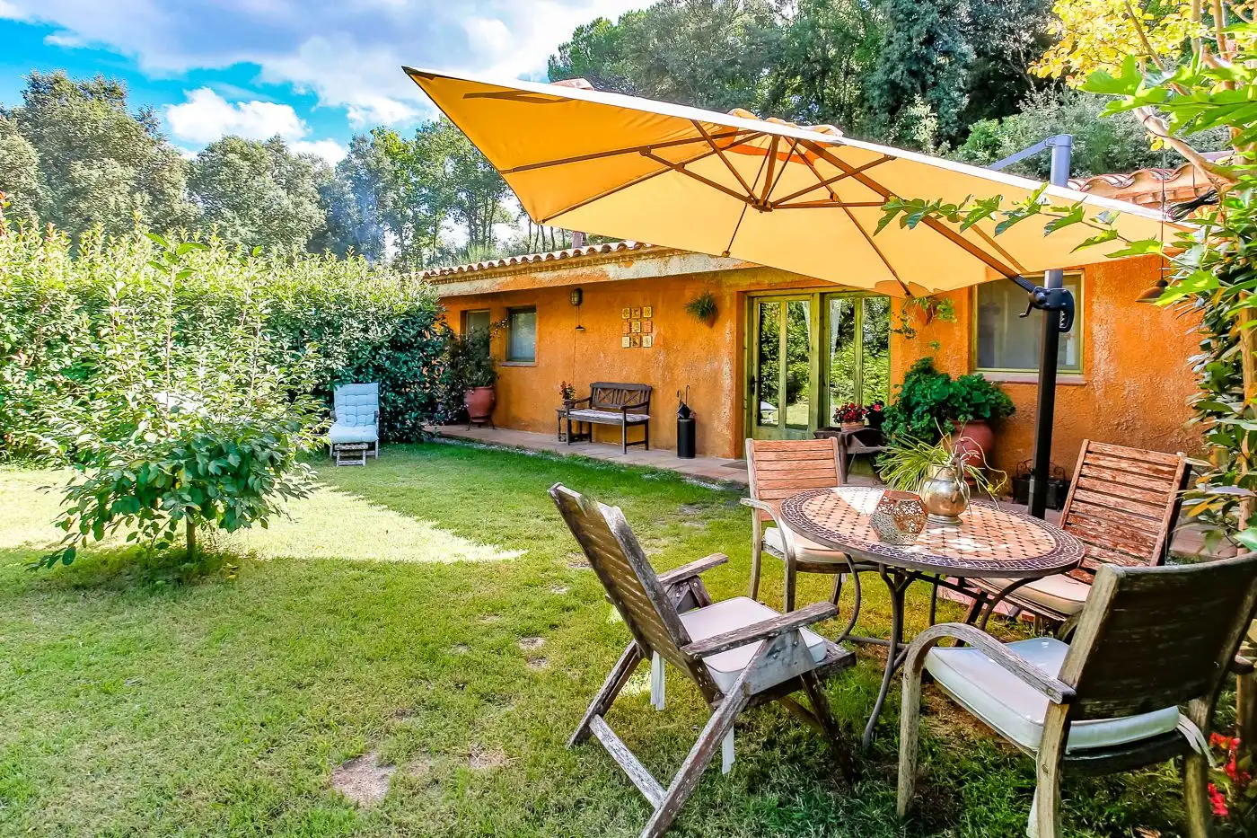 Jardín de Finca rústica en venta en Arbúcies con Calefacción, Terraza y Trastero