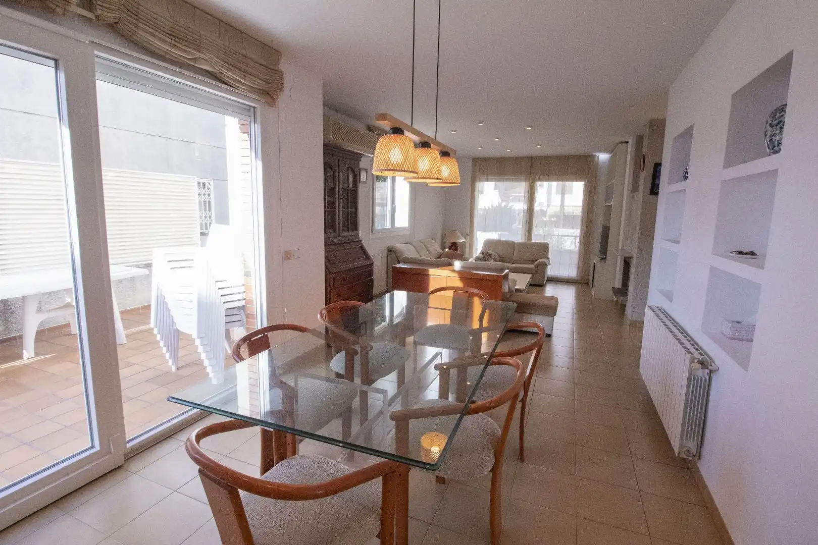 Dining room of Detached homes for sale in El Vendrell  with Heating, Terrace and Storage room