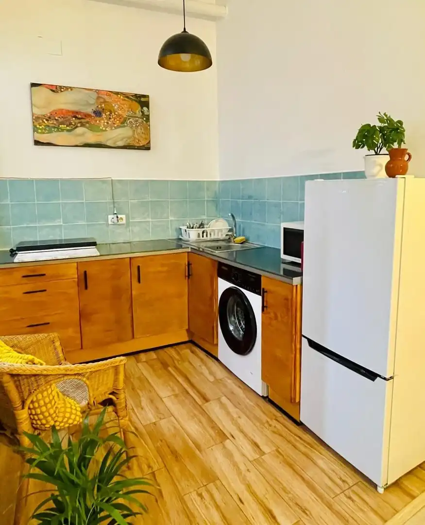 Küche von Wohnungen zur Miete in Málaga mit Möbliert