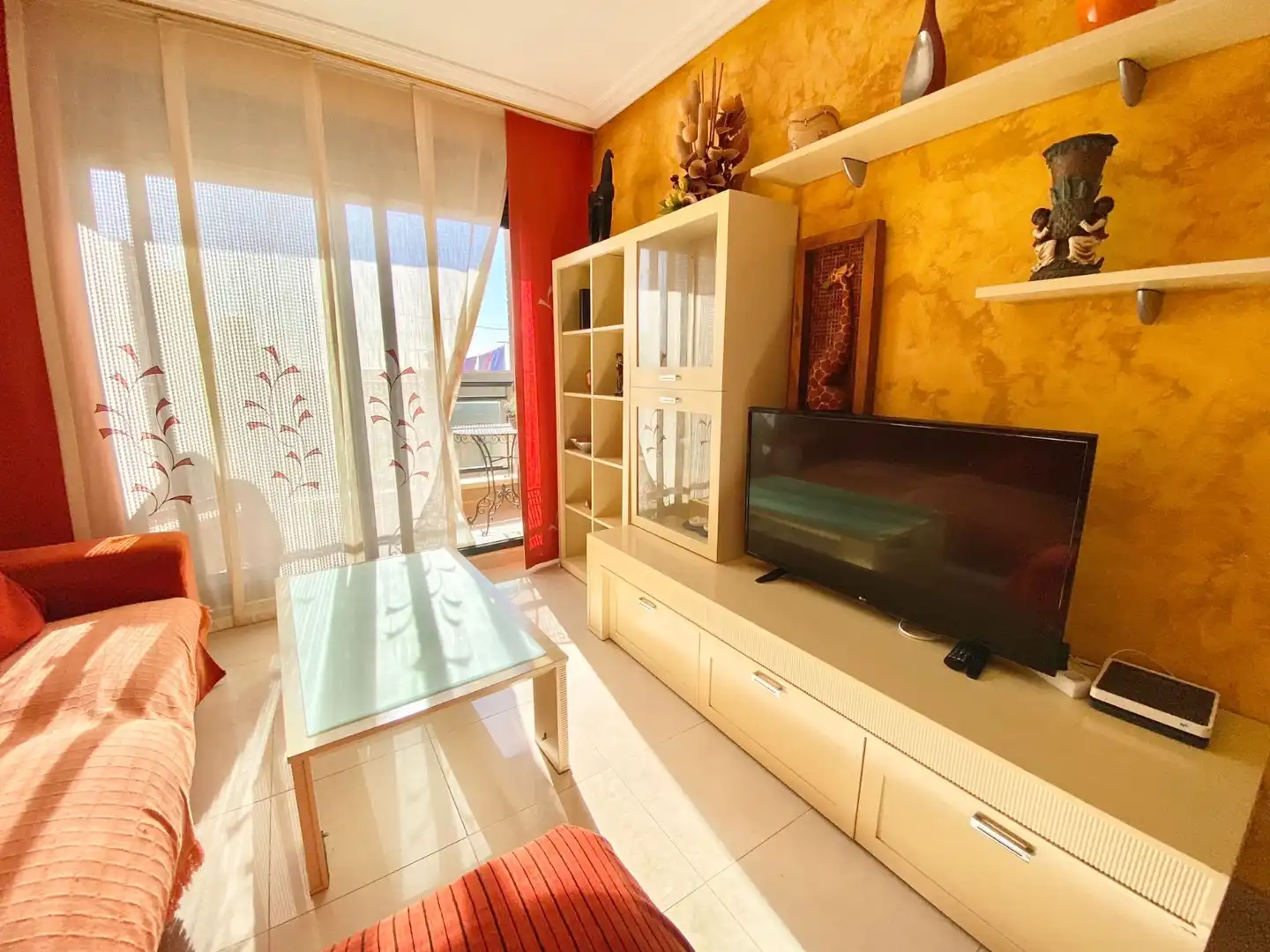 Living room of Attic for rent in Guardamar del Segura  with Air Conditioner, Heating and Furnished