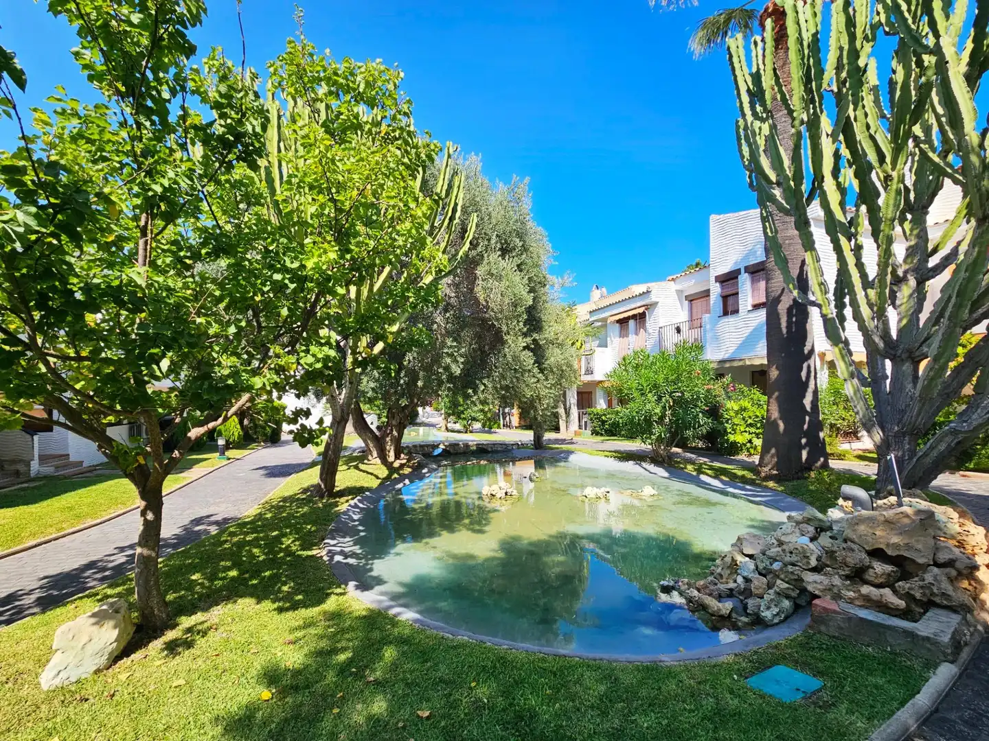 Jardín de Casa o chalet en venta en Santa Pola con Aire acondicionado, Calefacción y Jardín privado