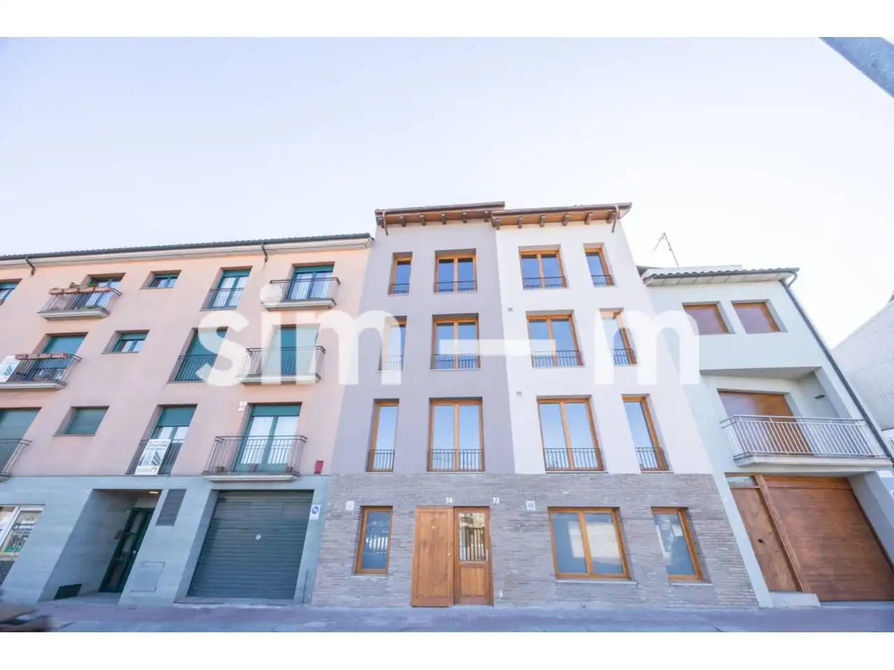 Vista exterior de Piso en venta en Vic con Aire acondicionado, Calefacción y Balcón
