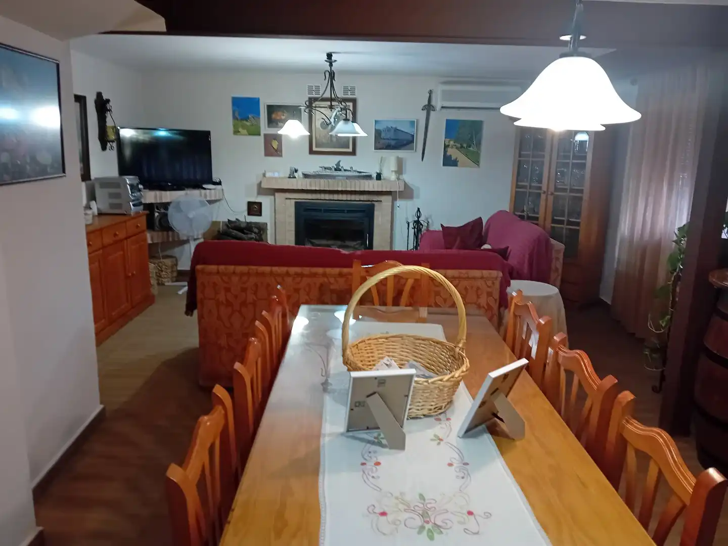 Comedor de Casa o chalet en venta en Picón con Aire acondicionado, Calefacción y Jardín privado