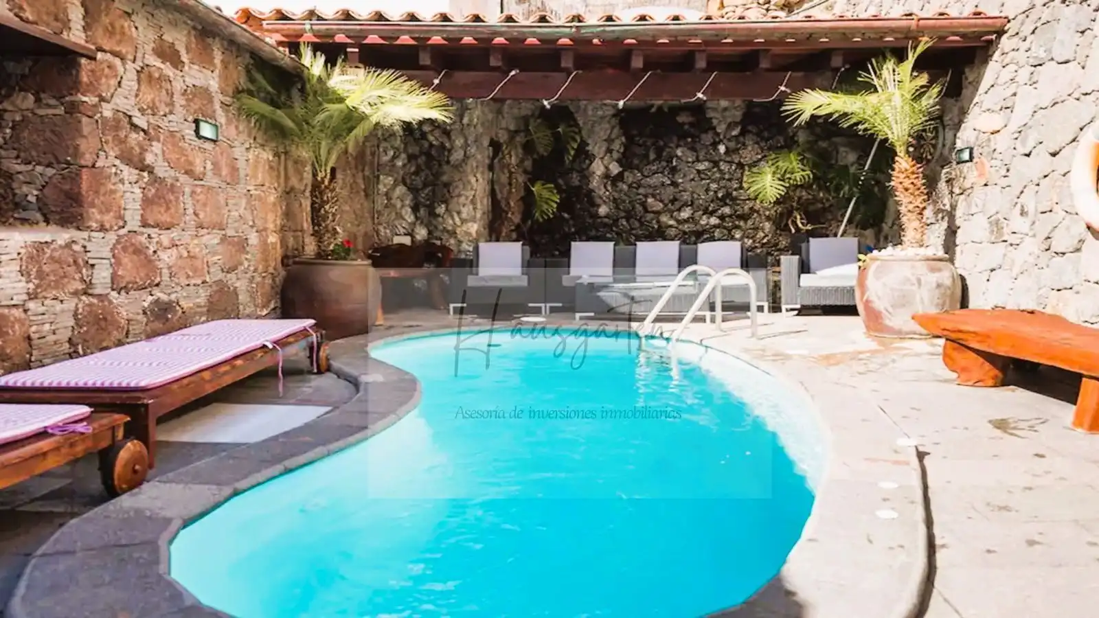 Piscina de Finca rústica en venta en Tejeda con Aire acondicionado y Piscina