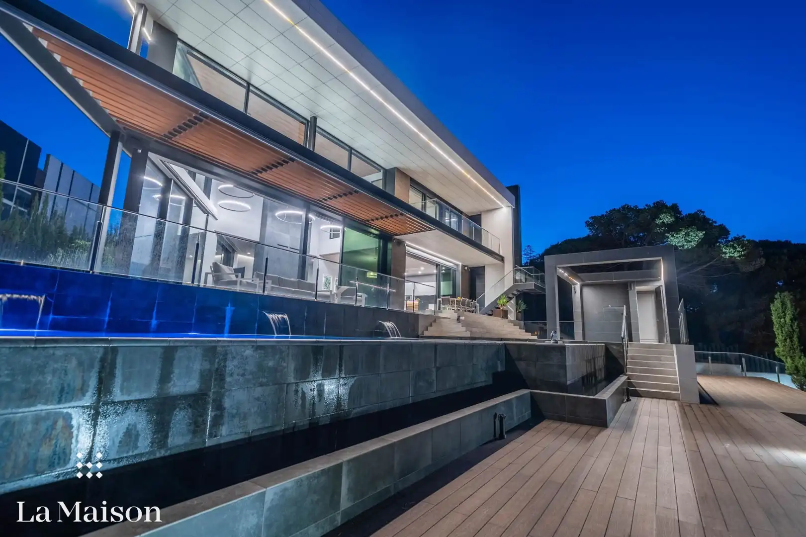 Terraza de Casa o chalet en venta en Caldes d'Estrac con Aire acondicionado, Calefacción y Jardín privado