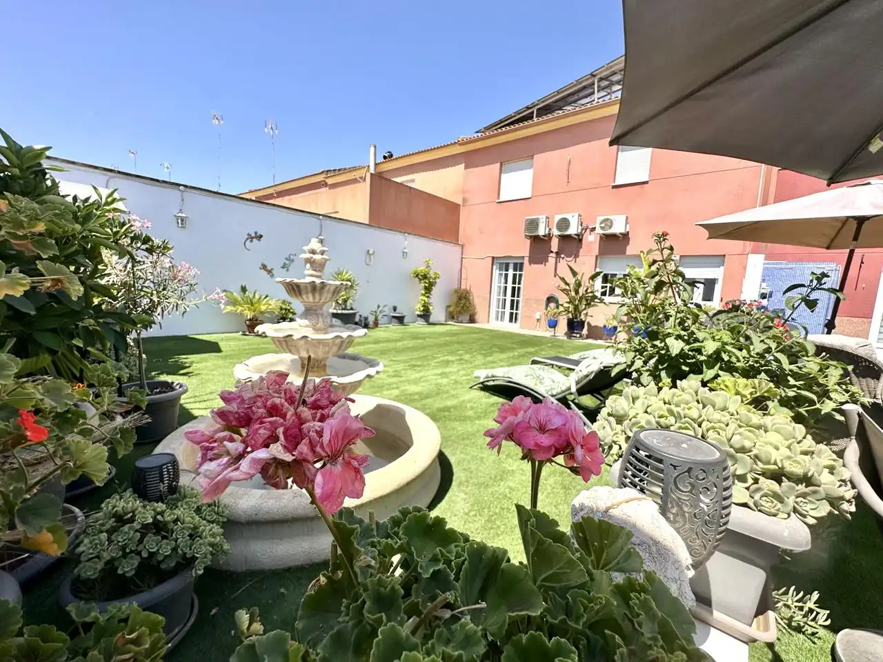 Terraza de Casa o chalet en venta en Fuente de Piedra con Aire acondicionado, Jardín privado y Terraza