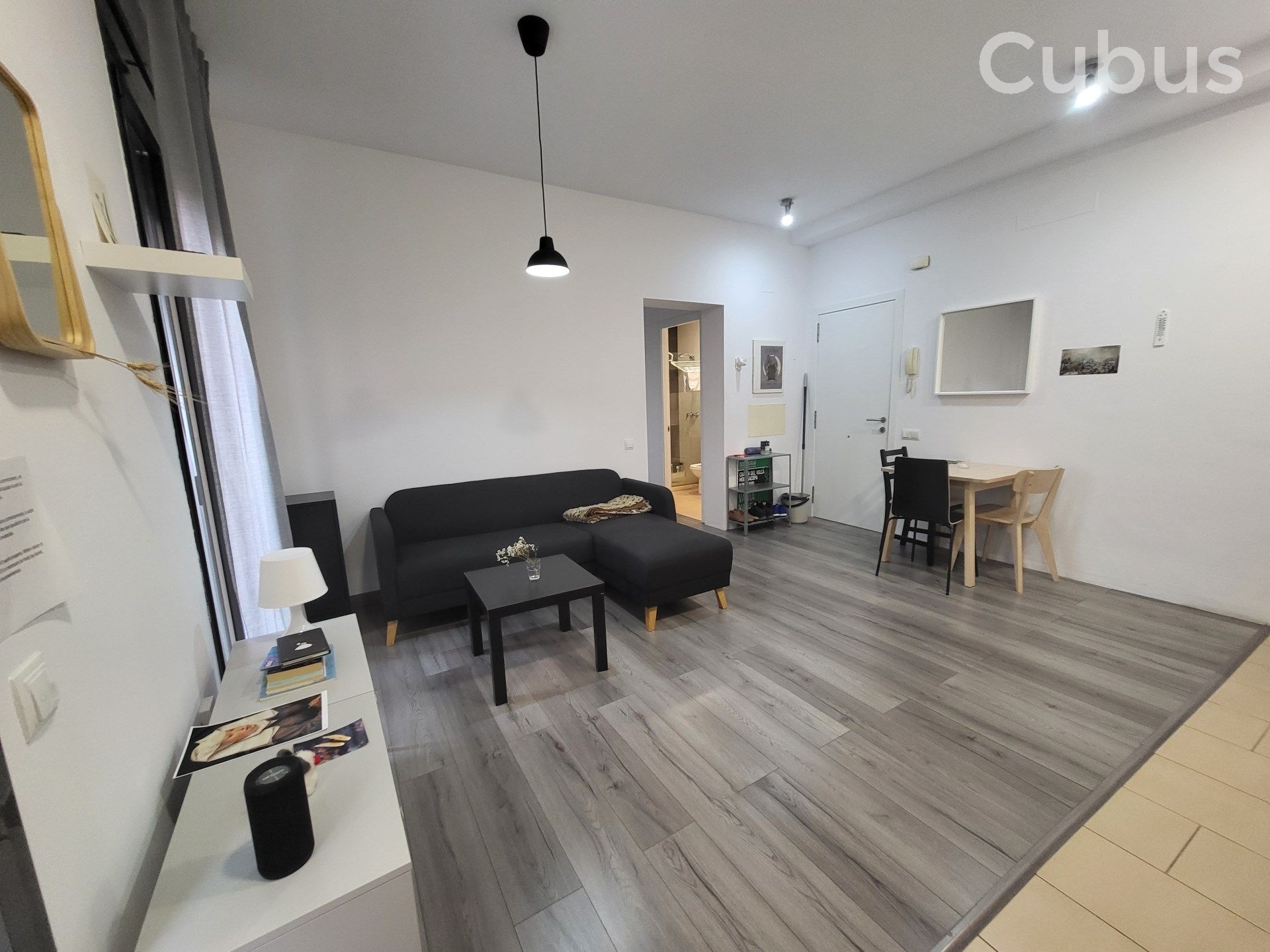 Sala d'estar de Estudi en venda en Olot amb Balcó
