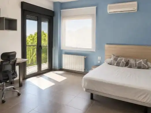 Dormitori de Casa o xalet en venda en Casar de Cáceres amb Terrassa i Piscina