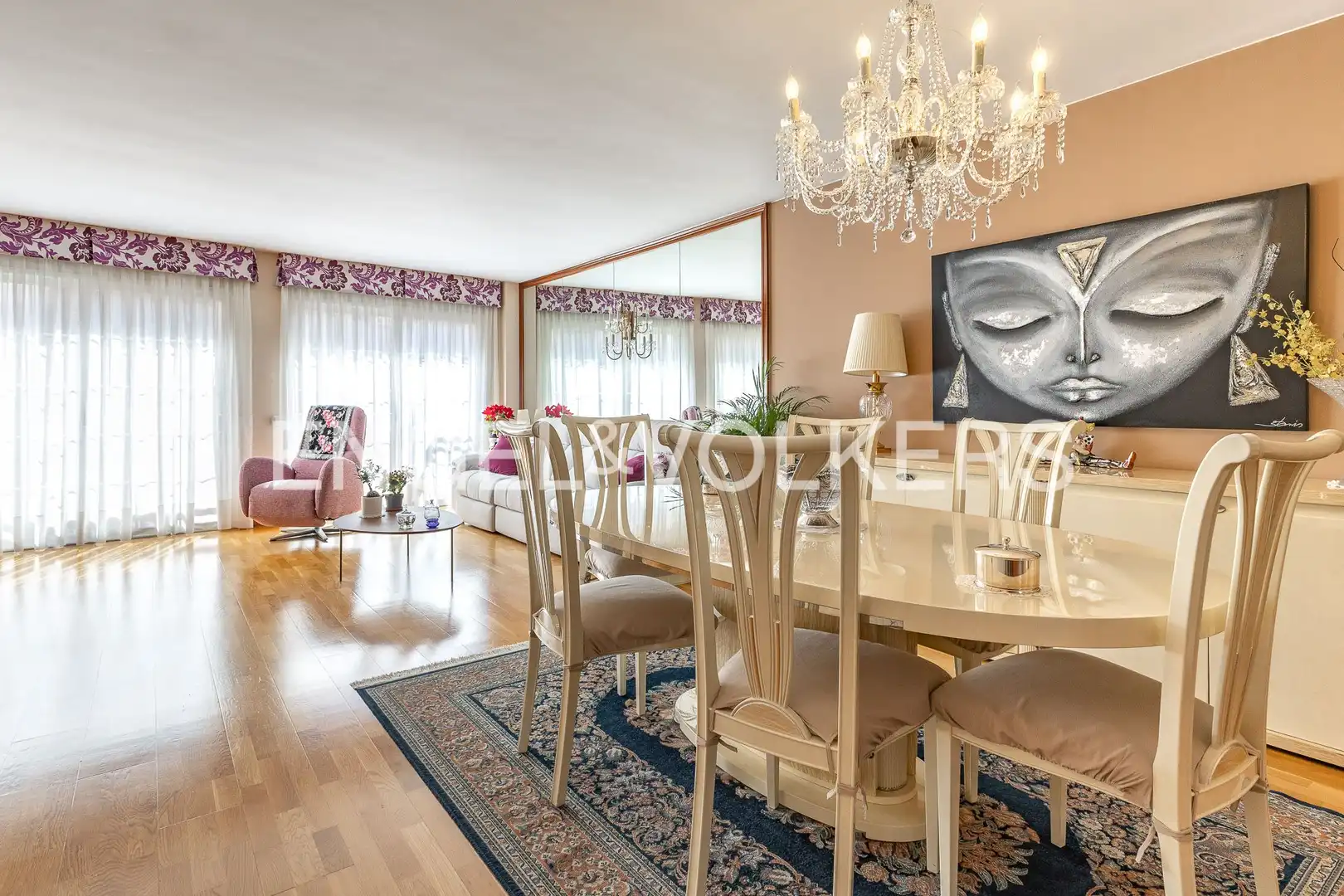 Sala d'estar de Casa o xalet en venda en Barcelona amb Aire condicionat, Calefacció i Parquet