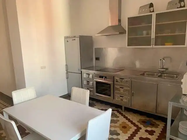 Cocina de Piso de alquiler en Valencia con Aire acondicionado, Amueblado y Balcón
