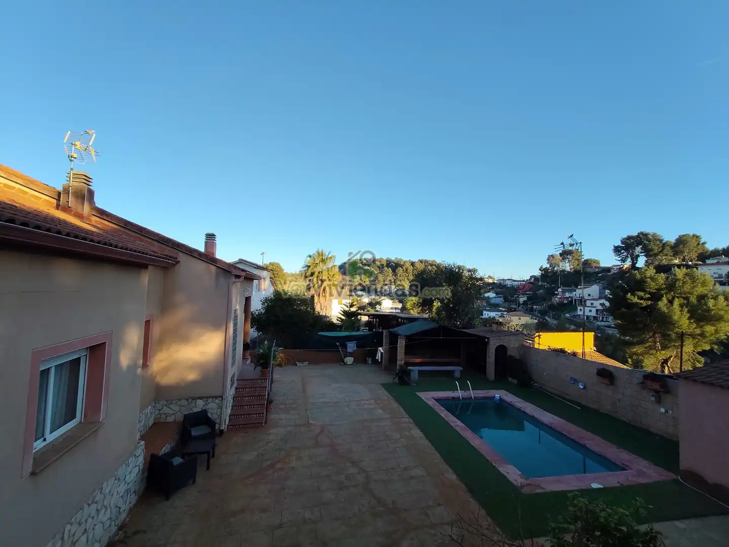Piscina de Casa o xalet en venda en Piera amb Aire condicionat, Calefacció i Jardí privat